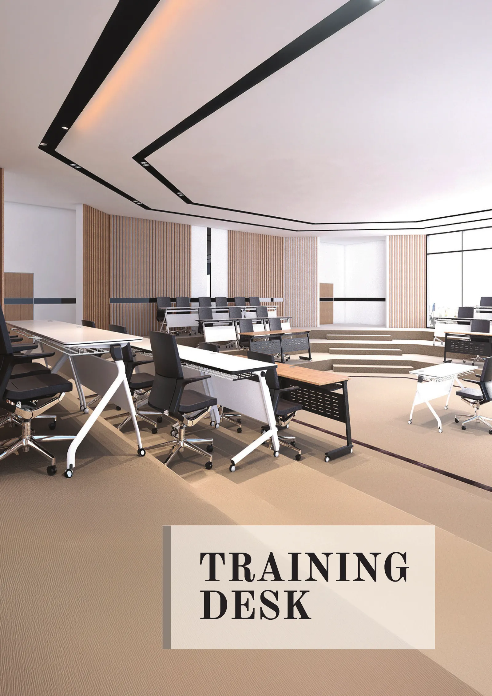 TRAINING DESK — พับ เคลื่อน จัดผังใหม่ได้ทุกวัน