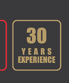 30 YEARS EXPERIENCE 30 YEARS EXPERIENCE