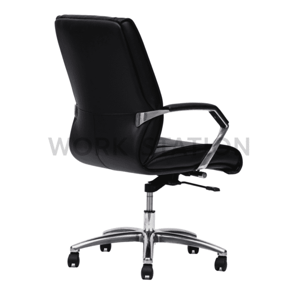 เก้าอี้สำนักงานสีดำ รุ่น 010B เก้าอี้หนัง เก้าอี้ผู้บริหาร