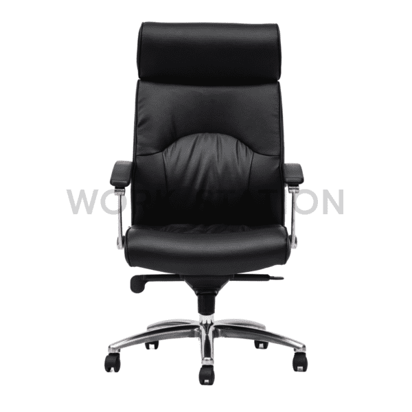 เก้าอี้สำนักงานสีดำ รุ่น 011B เก้าอี้หนัง เก้าอี้ผู้บริหาร